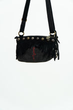 Load image into Gallery viewer, Vintage x ED HARDY Denim Fringe Purse