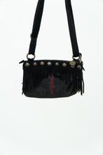 Load image into Gallery viewer, Vintage x ED HARDY Denim Fringe Purse