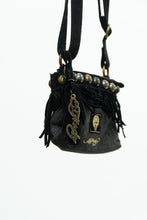 Load image into Gallery viewer, Vintage x ED HARDY Denim Fringe Purse