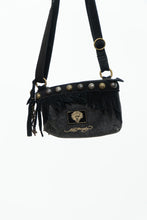 Load image into Gallery viewer, Vintage x ED HARDY Denim Fringe Purse