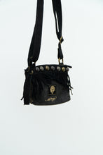 Load image into Gallery viewer, Vintage x ED HARDY Denim Fringe Purse