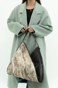 MNG x Light Teal Handmade Wool Coat (S-L)