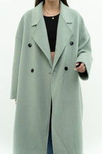 Load image into Gallery viewer, MNG x Light Teal Handmade Wool Coat (S-L)