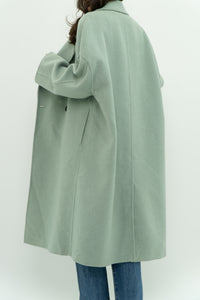 MNG x Light Teal Handmade Wool Coat (S-L)