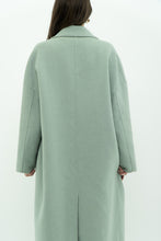 Load image into Gallery viewer, MNG x Light Teal Handmade Wool Coat (S-L)