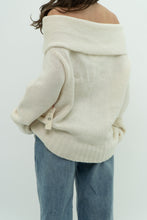 Load image into Gallery viewer, ANTHROPOLOGIE x Deadstock Cream Cashmere-Blend Knit Sweater (XL)