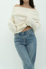 Load image into Gallery viewer, ANTHROPOLOGIE x Deadstock Cream Cashmere-Blend Knit Sweater (XL)