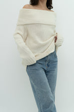 Load image into Gallery viewer, ANTHROPOLOGIE x Deadstock Cream Cashmere-Blend Knit Sweater (XL)