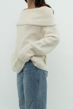 Load image into Gallery viewer, ANTHROPOLOGIE x Deadstock Cream Cashmere-Blend Knit Sweater (XL)