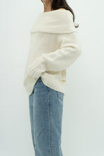 Load image into Gallery viewer, ANTHROPOLOGIE x Deadstock Cream Cashmere-Blend Knit Sweater (XL)