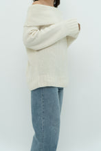 Load image into Gallery viewer, ANTHROPOLOGIE x Deadstock Cream Cashmere-Blend Knit Sweater (XL)