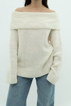 Load image into Gallery viewer, ANTHROPOLOGIE x Deadstock Cream Cashmere-Blend Knit Sweater (XL)