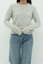 Load image into Gallery viewer, BABATON x Cozy Alpaca Light Grey Sweater (XS-M)