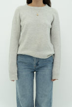 Load image into Gallery viewer, BABATON x Cozy Alpaca Light Grey Sweater (XS-M)