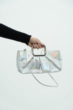 Load image into Gallery viewer, STUART WEITZMAN x Irridescent Snake Skin Bag