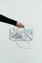 Load image into Gallery viewer, STUART WEITZMAN x Irridescent Snake Skin Bag