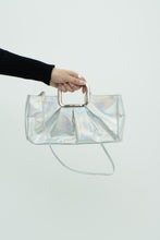 Load image into Gallery viewer, STUART WEITZMAN x Irridescent Snake Skin Bag