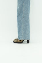 Load image into Gallery viewer, Vintage x Made in Spain x Leopard Print Pony Hair Platform Boots (6.5, 7)