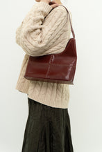 Load image into Gallery viewer, Vintage x BACI Burgundy Faux Leather Purse