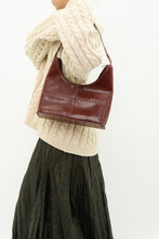 Load image into Gallery viewer, Vintage x BACI Burgundy Faux Leather Purse