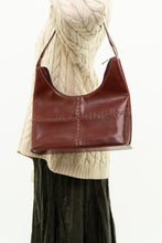 Load image into Gallery viewer, Vintage x BACI Burgundy Faux Leather Purse