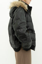 Load image into Gallery viewer, Vintage x DANIER LEATHER Black Leather Puffer Jacket (M, L)