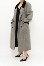 Load image into Gallery viewer, Vintage x Made in USA x Heathered Wool, Velvet Coat (M-XL)