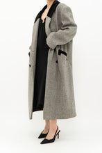 Load image into Gallery viewer, Vintage x Made in USA x Heathered Wool, Velvet Coat (M-XL)