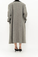 Load image into Gallery viewer, Vintage x Made in USA x Heathered Wool, Velvet Coat (M-XL)