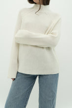 Load image into Gallery viewer, Modern x Cream Ribbed Knit Turtleneck (XS-M)