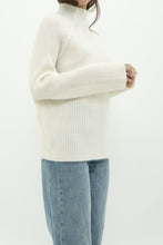 Load image into Gallery viewer, Modern x Cream Ribbed Knit Turtleneck (XS-M)