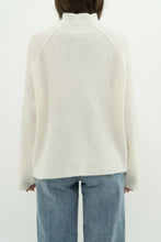 Load image into Gallery viewer, Modern x Cream Ribbed Knit Turtleneck (XS-M)