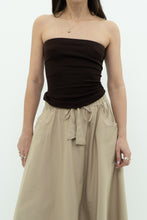 Load image into Gallery viewer, Vintage x BCBG Brown Fitted Strapless Top (S, M)