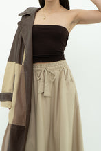 Load image into Gallery viewer, Vintage x BCBG Brown Fitted Strapless Top (S, M)