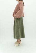 Load image into Gallery viewer, THE GREAT x Olive Green Cargo Skirt (S)