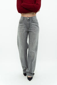 Vintage x BLUENOTES Distressed Grey Denim (M)