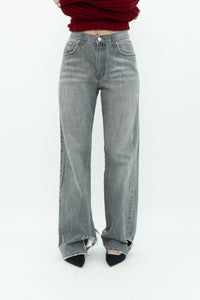 Vintage x BLUENOTES Distressed Grey Denim (M)