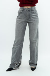 Vintage x BLUENOTES Distressed Grey Denim (M)