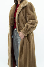 Load image into Gallery viewer, Vintage x Made in Winnipeg x Beige Faux Fur Coat (XS)