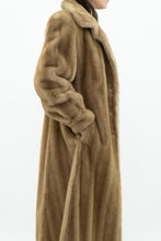 Load image into Gallery viewer, Vintage x Made in Winnipeg x Beige Faux Fur Coat (XS)