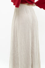 Load image into Gallery viewer, Vintage x Made in USA x Heathered Beige Midi Skirt (XS)