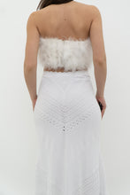 Load image into Gallery viewer, ALEXIS x White Knit Midi Skirt (L)