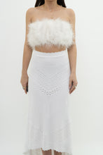 Load image into Gallery viewer, ALEXIS x White Knit Midi Skirt (L)