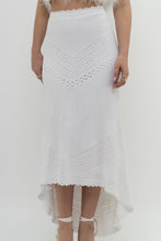 Load image into Gallery viewer, ALEXIS x White Knit Midi Skirt (L)