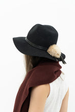 Load image into Gallery viewer, RUDSAK x Black Felt Brimmed Western Hat