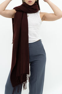 WILFRED x Maroon Classic Scarf