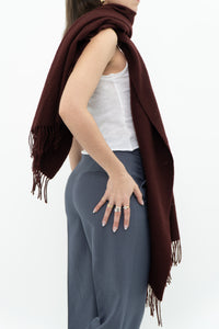 WILFRED x Maroon Classic Scarf