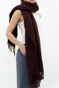 WILFRED x Maroon Classic Scarf