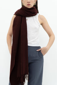 WILFRED x Maroon Classic Scarf