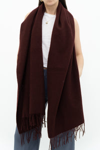 WILFRED x Maroon Classic Scarf